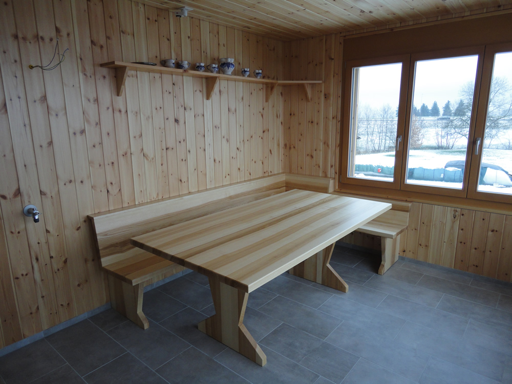 Waldhof Holzbau AG -Föhrentäfer Lackiert Waldhof Holzbau AG -Föhrentäfer Lackiert